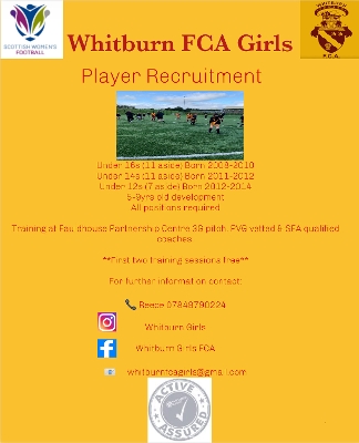 Whitburn FCA Girls